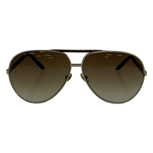 Gucci Brown Gold Plastic Sunglasses GG193/S