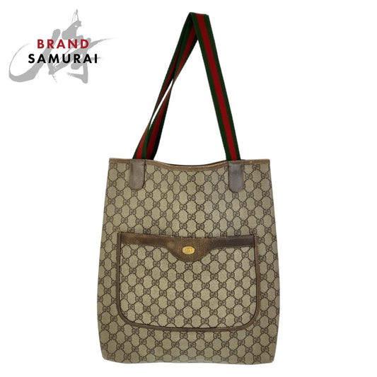 Gucci GG Supreme Canvas Shoulder Tote Bag