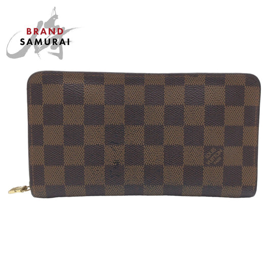 Louis Vuitton Damier Ebene Long Wallet N60015