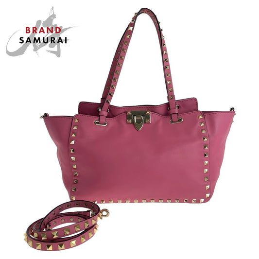 Valentino Rockstud Leather Handbag