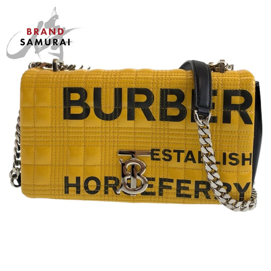 Burberry Leather Roller TB Shoulder Bag