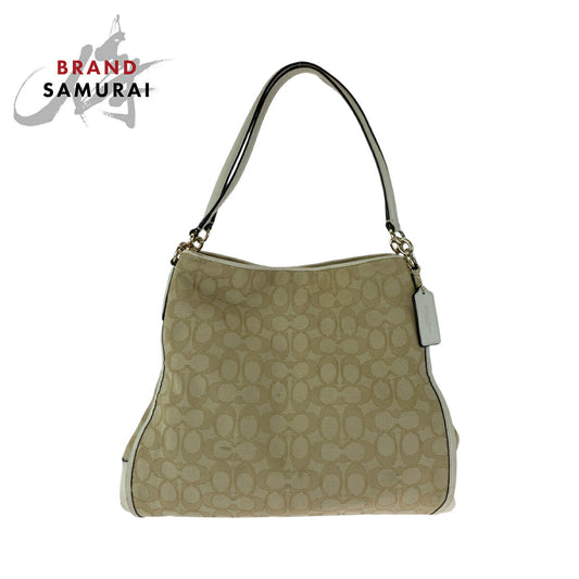 Coach Signature Canvas Handbag F36424