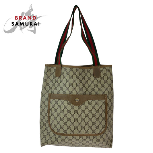 Gucci GG Supreme Canvas Tote Shoulder Bag