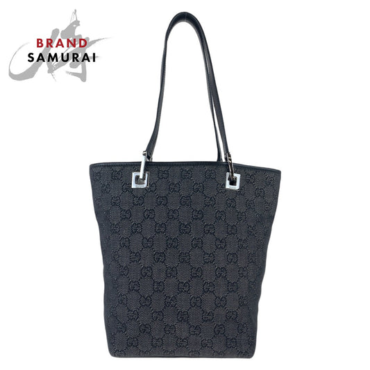 Gucci GG Canvas Black Tote Bag