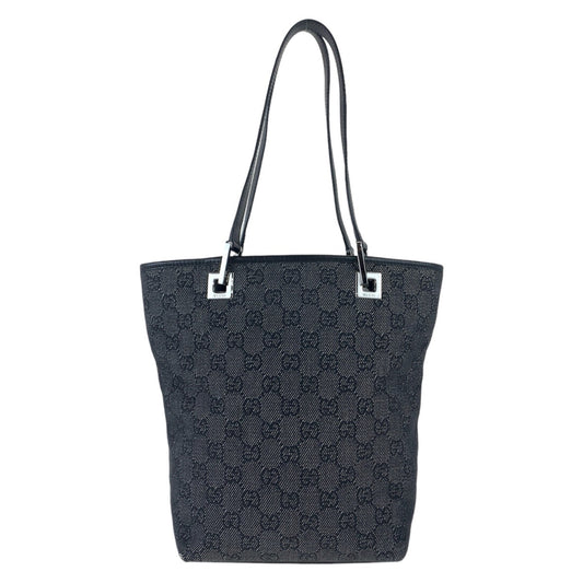 Gucci GG Canvas Black Tote Bag