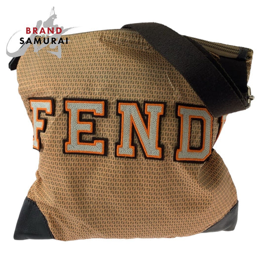 Fendi Zucchino Nylon Shoulder Bag