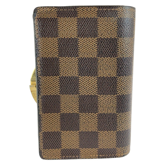 Louis Vuitton Damier Ebene Compact Wallet N61674