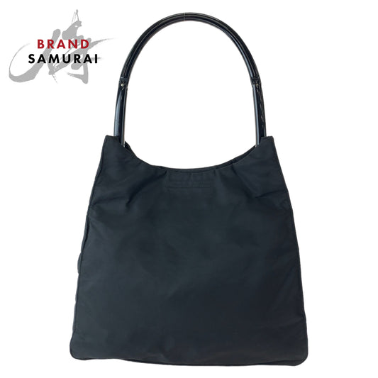 Prada Nylon Tessuto Logo Shoulder Bag