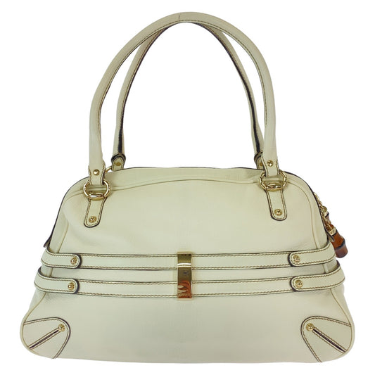 Gucci Bamboo Horsebit Leather Handbag