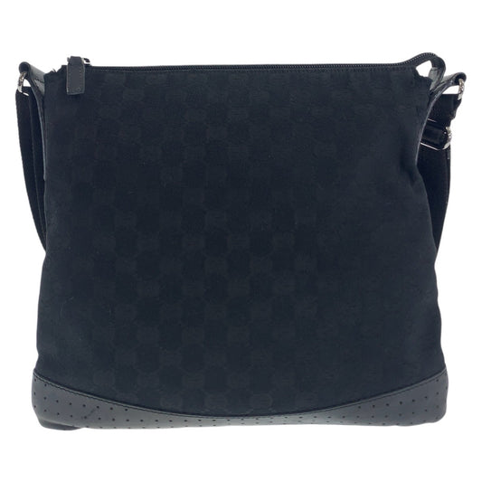 Gucci GG Canvas Leather Shoulder Bag