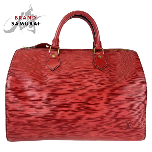 Louis Vuitton Epi Speedy 30 Leather Handbag