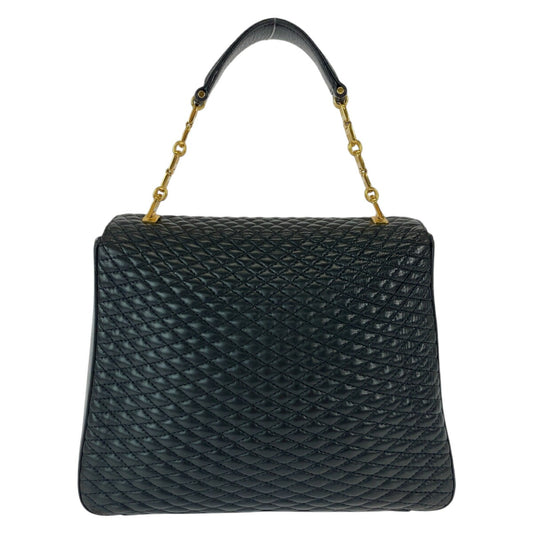 Bally Vintage Quilted Leather 2way Bag