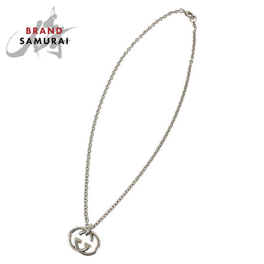 Gucci Silver 925 Interlocking Necklace