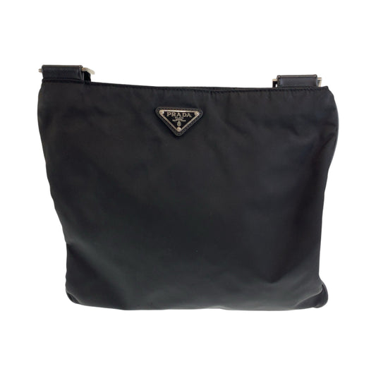 Prada Nylon Tessuto Triangle Logo Messenger Bag