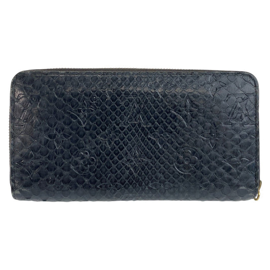 Louis Vuitton Monogram Zippy Wallet Python