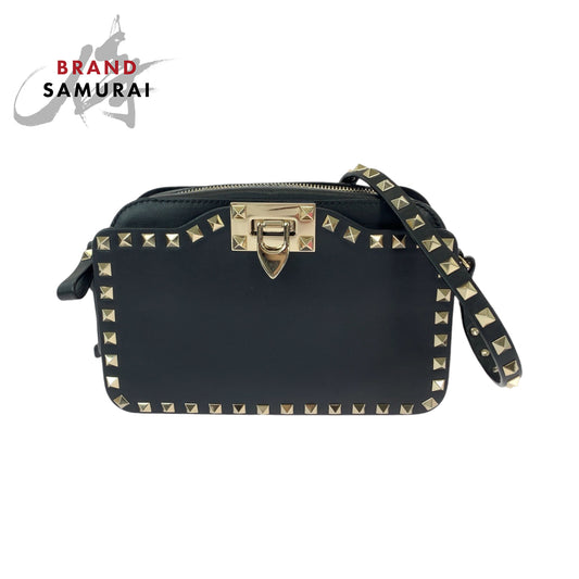 Valentino Rockstud Leather Shoulder Bag