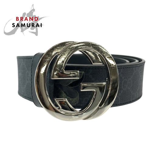 Gucci Interlocking GG Supreme Canvas Belt