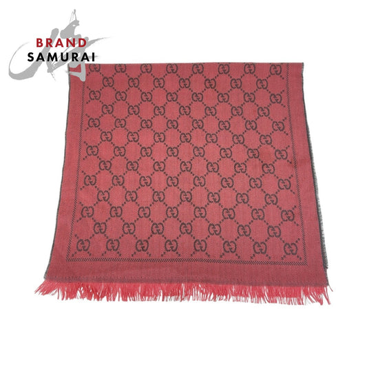 Gucci Wool GG Pattern Scarf