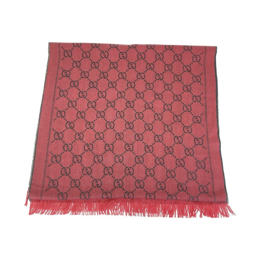 Gucci Wool GG Pattern Scarf