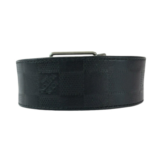 Louis Vuitton Damier Infini Leather Belt Black Brown