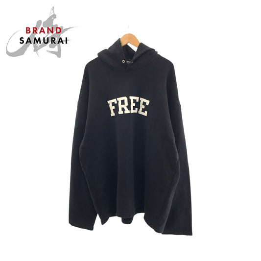 Balenciaga Cotton XXS Hoodie Black