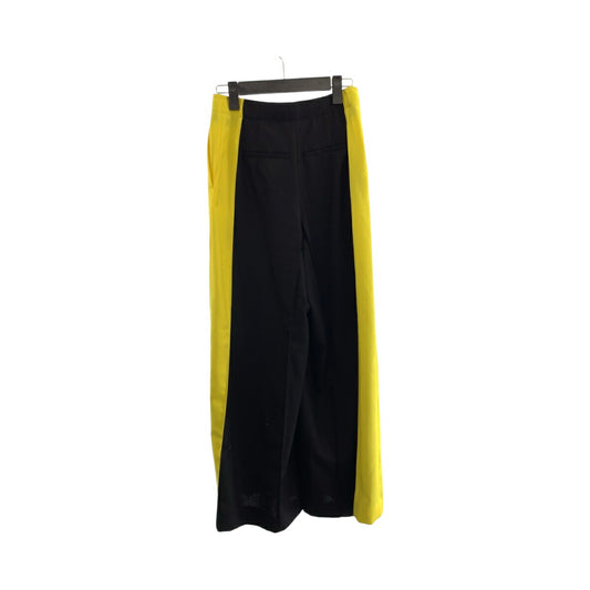 Loewe Wool Wide Pants Black Yellow