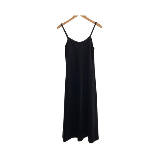 Maison Margiela Black Cashmere Slip Dress