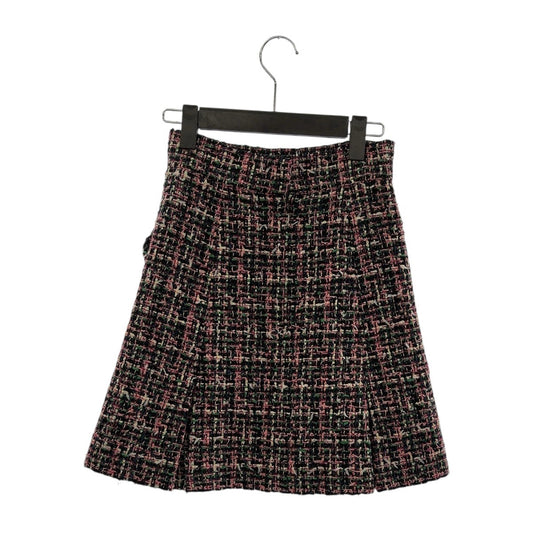 Chanel Pink Tweed Skirt XS