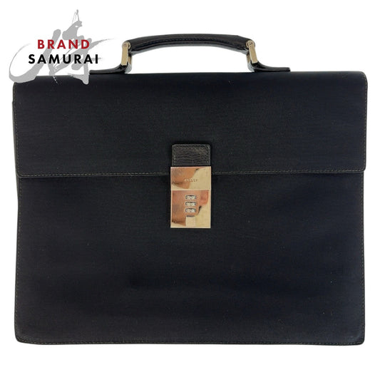 Gucci Leather Business Briefcase Black