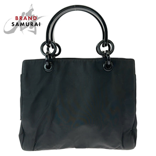 Prada Tessuto Nylon Tote Bag Black