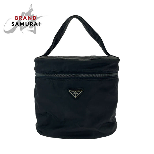 Prada Nylon Tessuto Triangle Logo Handbag