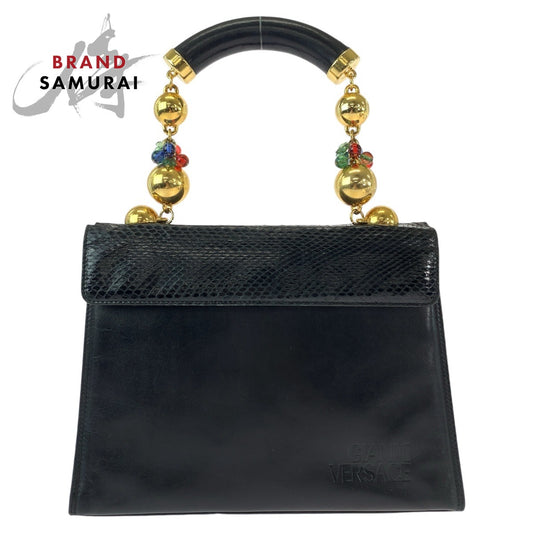 Gianni Versace Vintage Leather Handbag