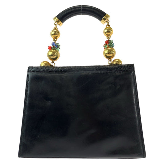 Gianni Versace Vintage Leather Handbag