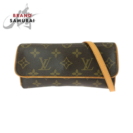 Louis Vuitton Monogram Pochette Twin PM Shoulder Bag