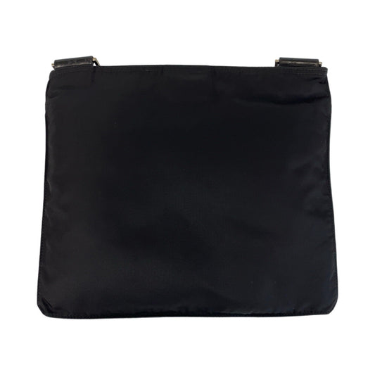 Prada Nylon Tessuto Triangle Logo Messenger Bag