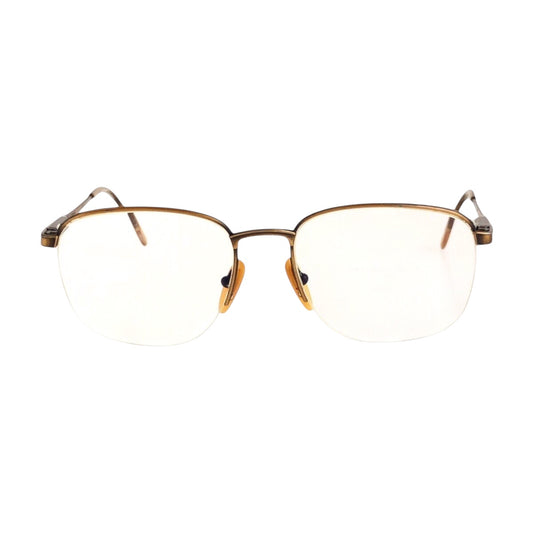 Gucci Vintage Gold Titanium Glasses 1227