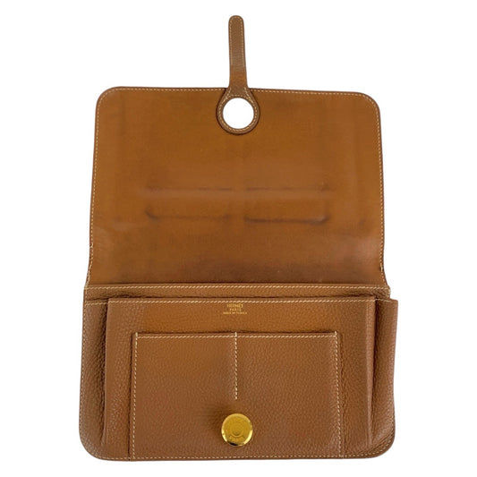 Hermes Dogon GM Long Wallet Brown