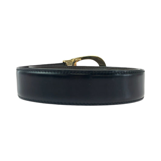 Gucci Leather G Buckle Reversible Belt