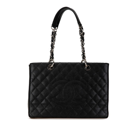 Chanel Caviar Skin Matelasse GST Tote Bag