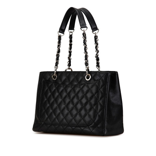 Chanel Caviar Skin Matelasse GST Tote Bag