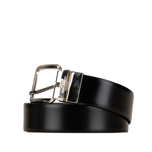 Versace Leather Belt Black