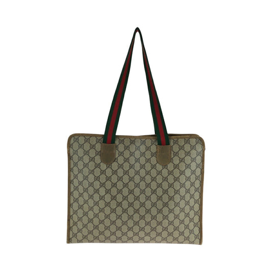 Gucci Vintage GG Supreme Canvas Tote Bag