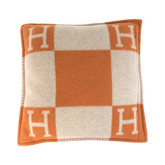 Hermes Avalon Wool Cashmere Cushion PM