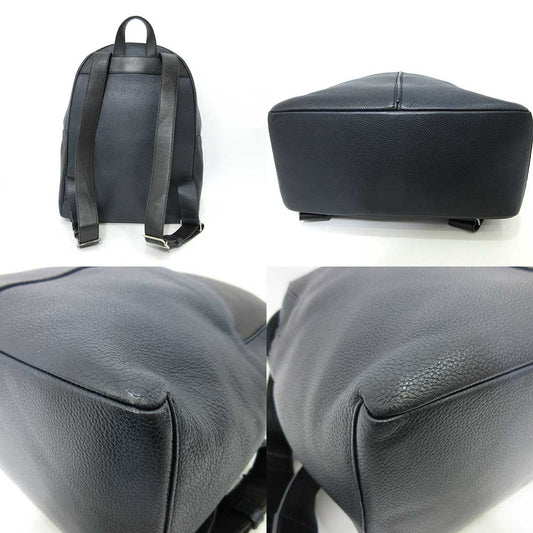 Dior Homme Leather Backpack Dark Navy