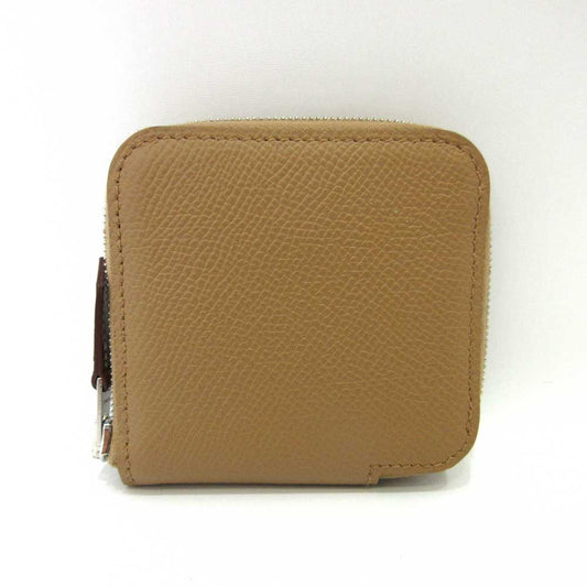 Hermes Azap Compact Mini Wallet Brown