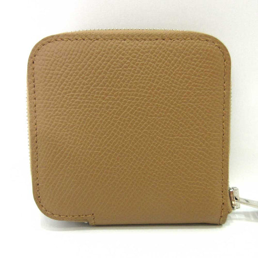 Hermes Azap Compact Mini Wallet Brown