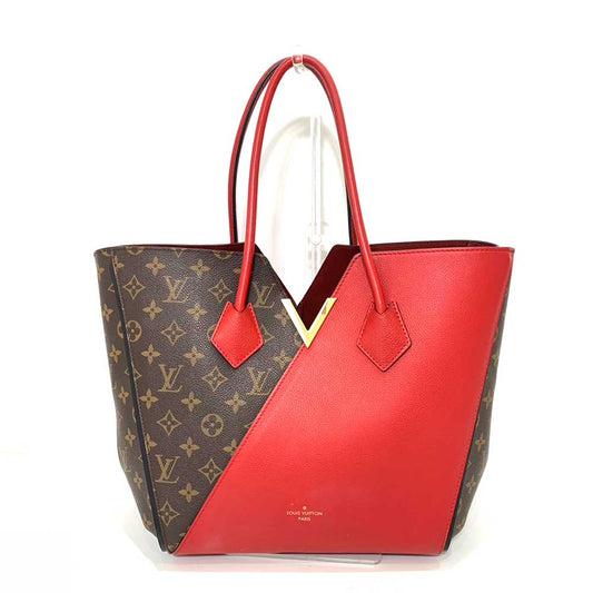 Louis Vuitton Kimono MM Tote Bag Brown Red