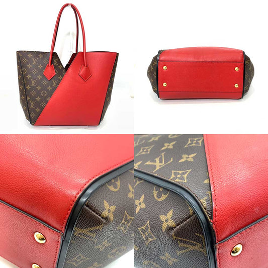 Louis Vuitton Kimono MM Tote Bag Brown Red