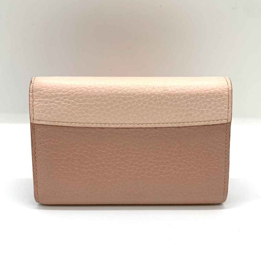 Louis Vuitton Compact Wallet Pink Leather