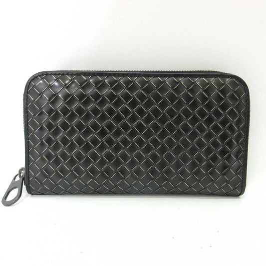 Bottega Veneta Black Leather Wallet